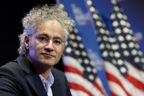 Palantir CEO Alex Karp speaks at the Hill and Valley Forum in Washington D.C.