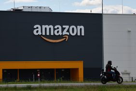 Amazon warehouse.