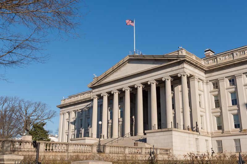 U.S. Treasury Department in Washington, D.C.