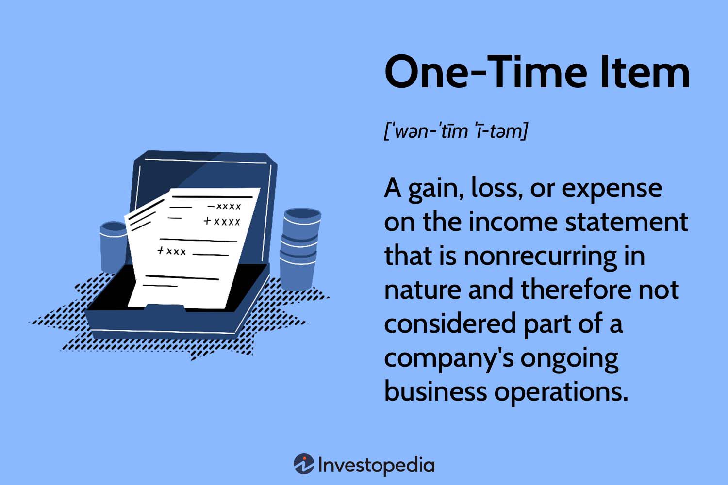One-Time Item