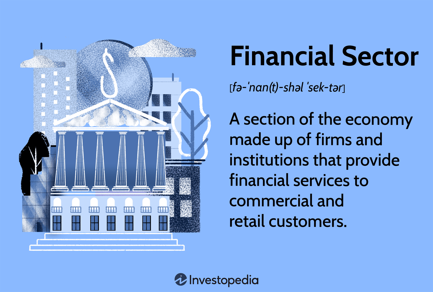 Financial Sector: A section of the economy made up of firms and institutions that provide financial services to commercial and retail customers.