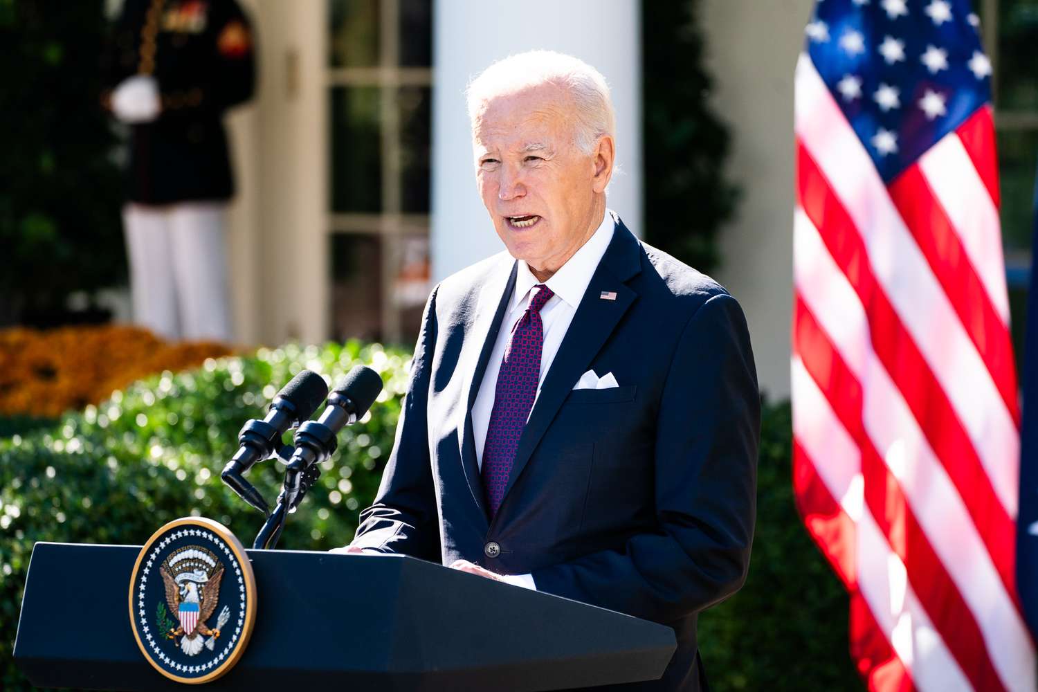 U.S. President Joe Biden at the White House.