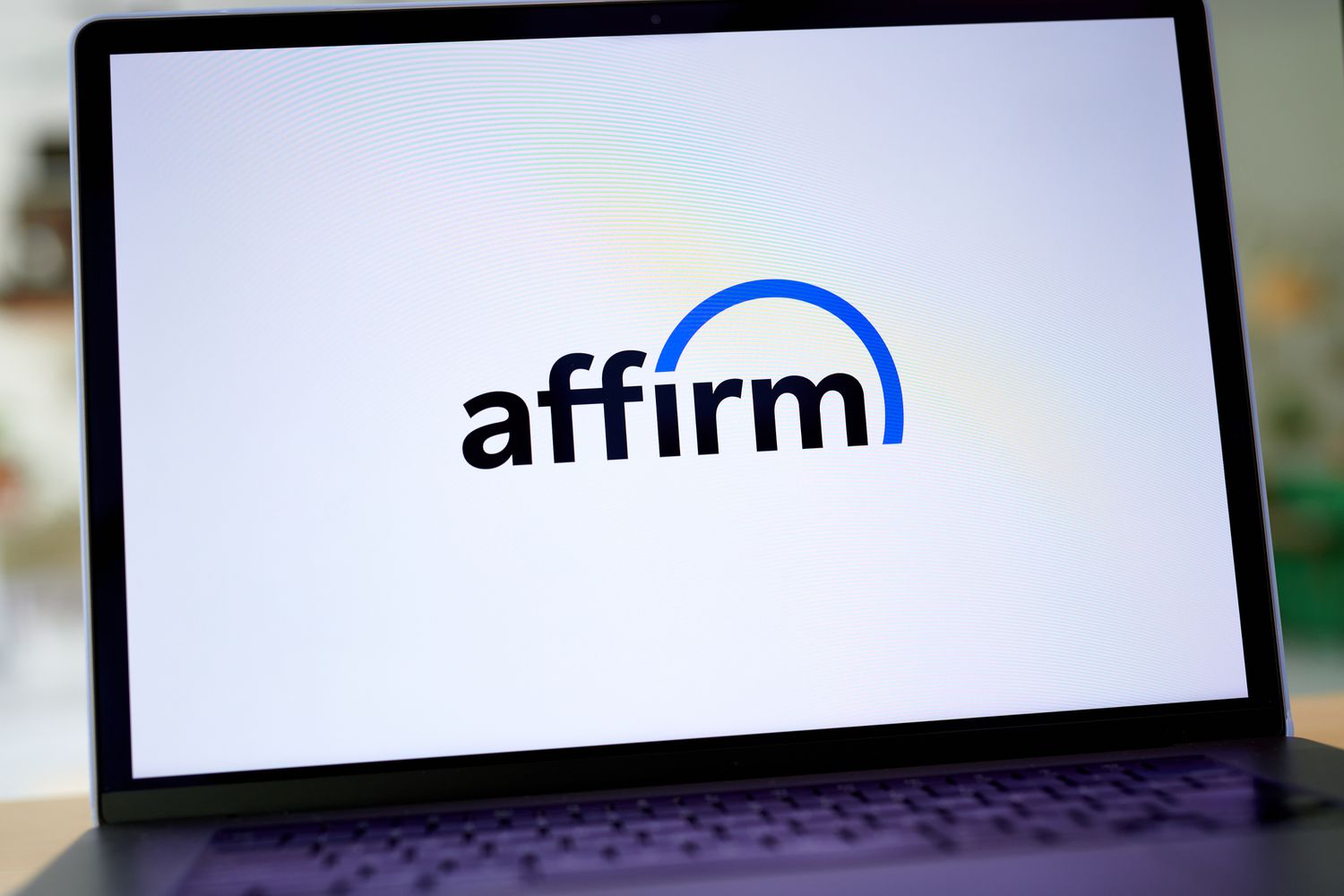 The Affirm logo on a laptop computer arranged in Germantown, New York, on May 4, 2024