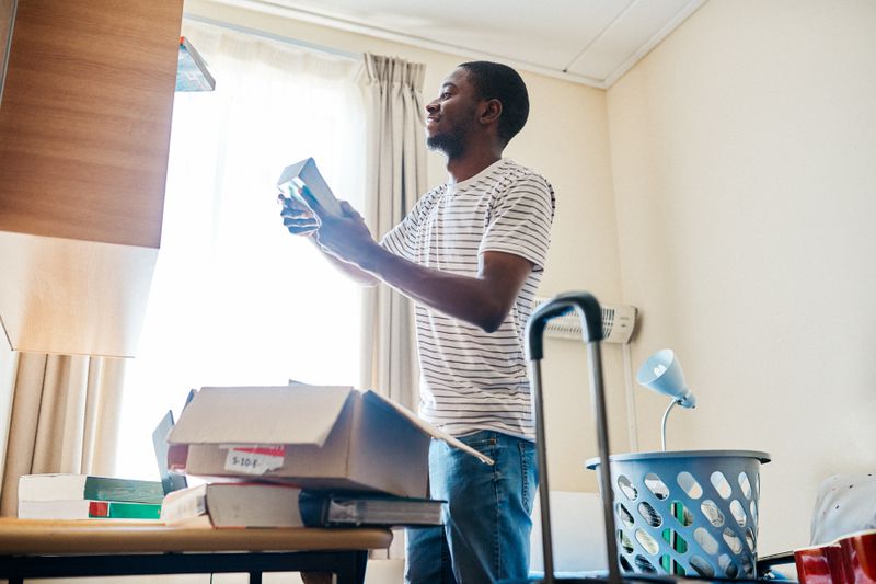New apartment owner who's using student loan money to pay their rent
