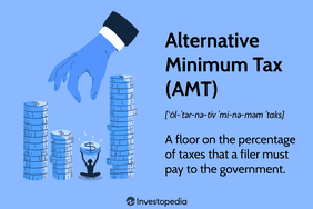 Alternative Minimum Tax (AMT): A floor on the percentage of taxes that a filer must pay to the government.