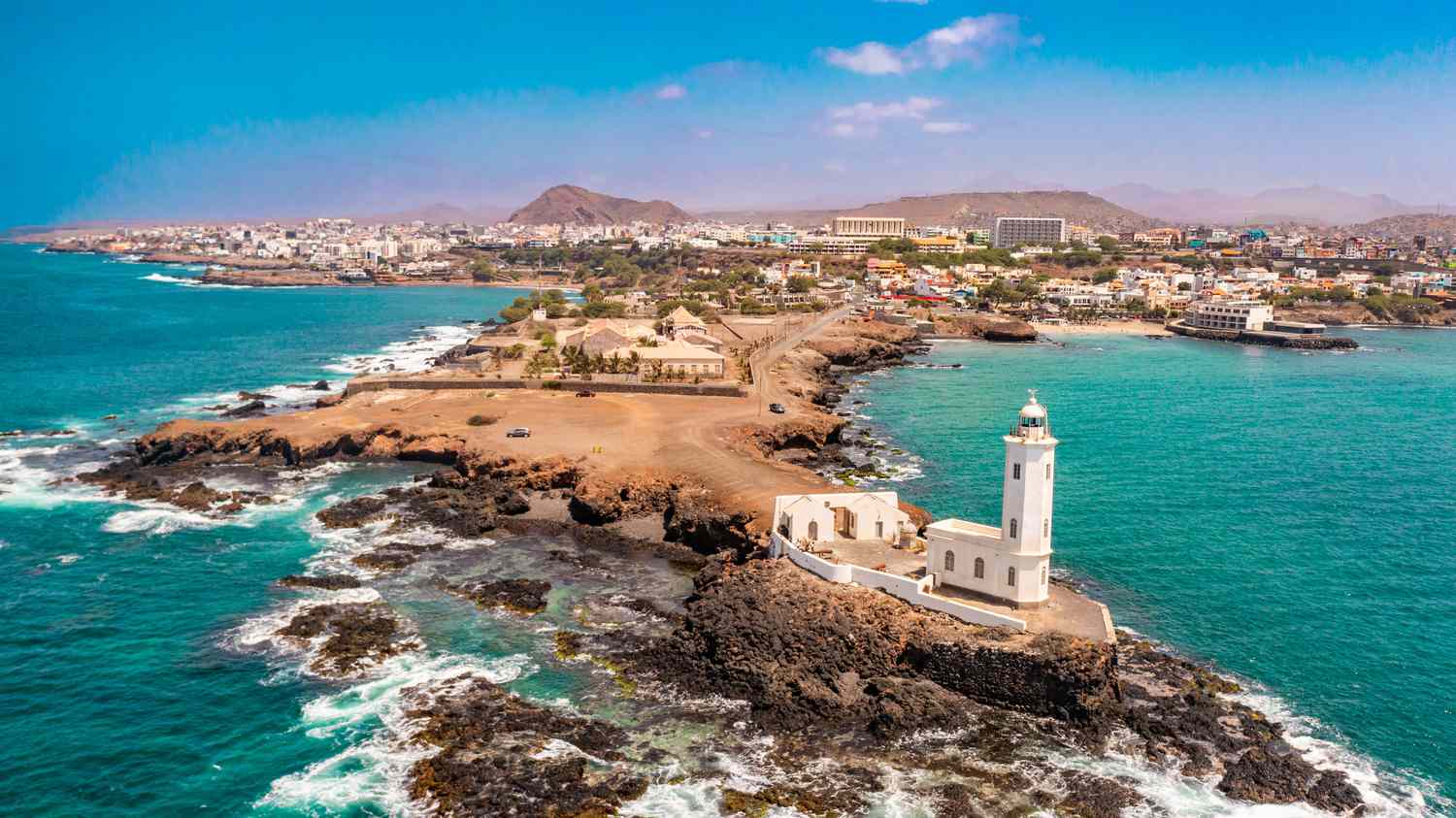 Cabo Verde aerial view