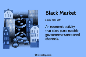 Black Market: An economic activity that takes place outside government-sanctioned channels.