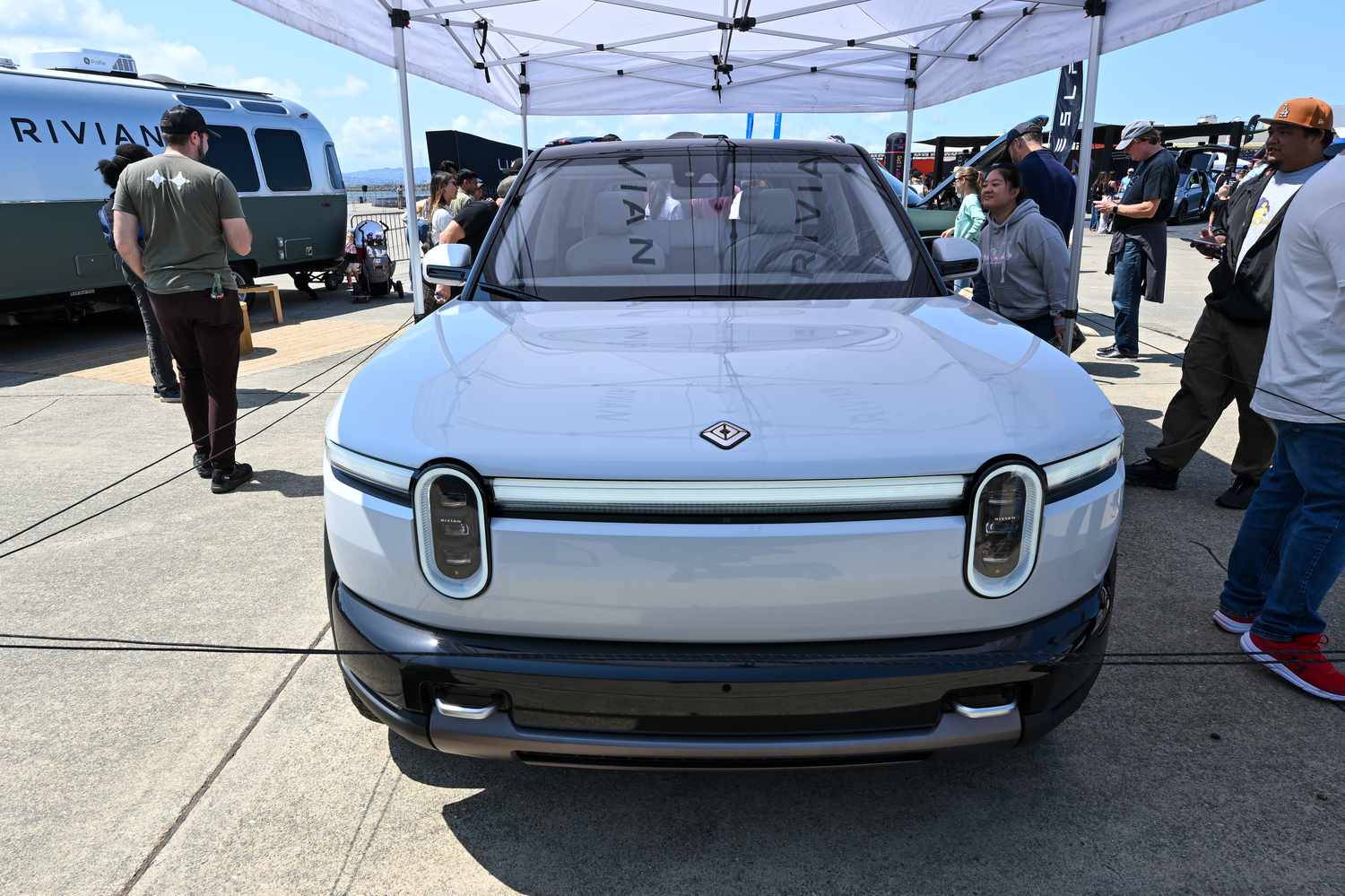 A view of Rivian EV at Electrify Expo San Francisco
