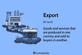 Export: Goods and services that are produced in one country and sold to buyers in another.