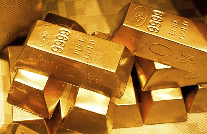 Stack of Gold Bars