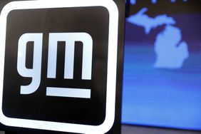 A General Motors sign