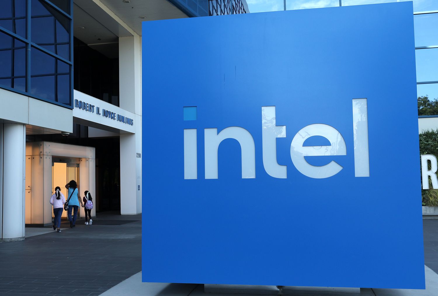 Intel headquarters in Santa Clara, California on Aug. 01, 2024