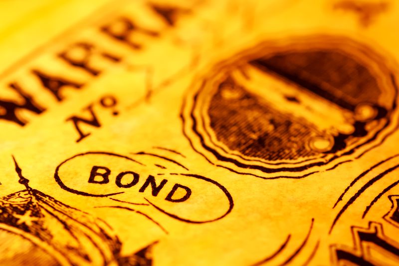 Close-up of a bond
