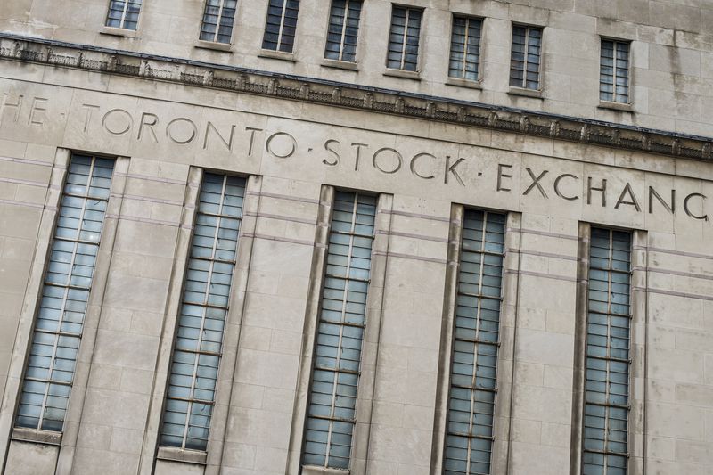 The Toronto stock exchange building (TSX).