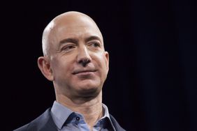 Amazon.com founder and CEO Jeff Bezos presents the company's first smartphone