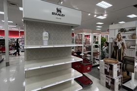 There was only one Stanley Cup left on the shelf at the Target in West Hills on Monday, January 9, 2024