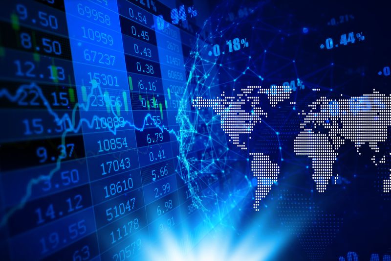 Full Frame Shot Of Stock Market Data
