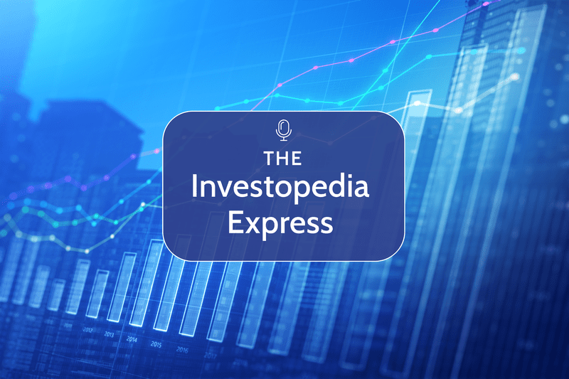Stock market trend chart 