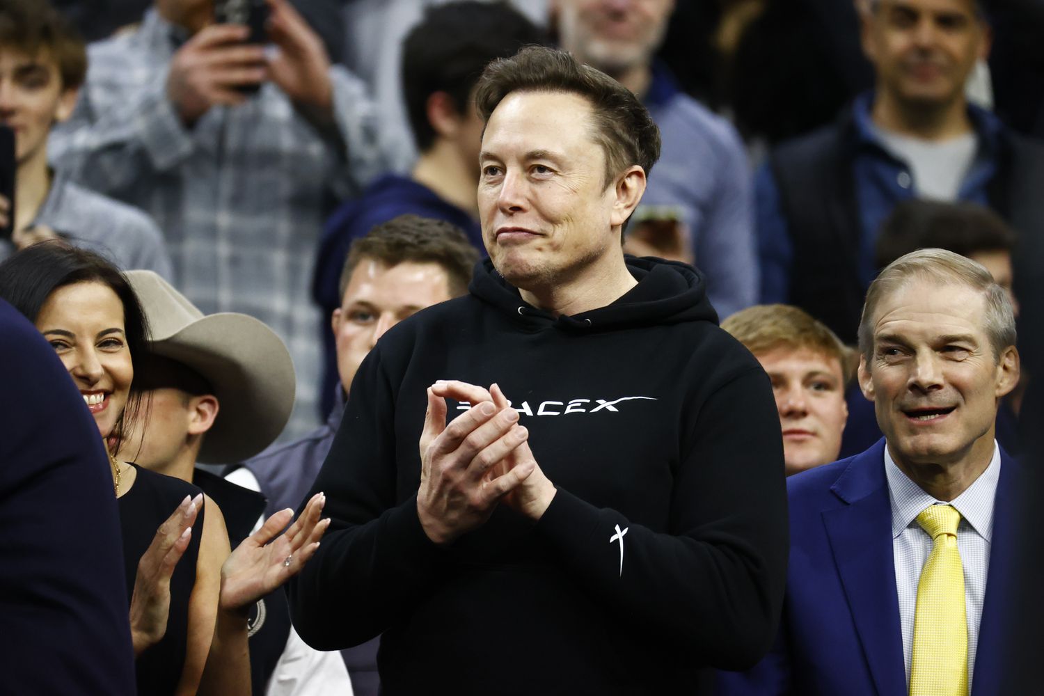 Elon Musk in Philadelphia on March 22. 