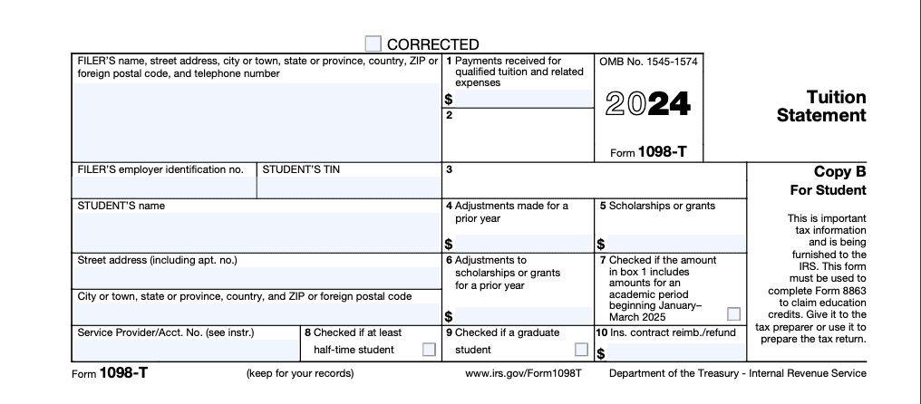 Form 1098-T