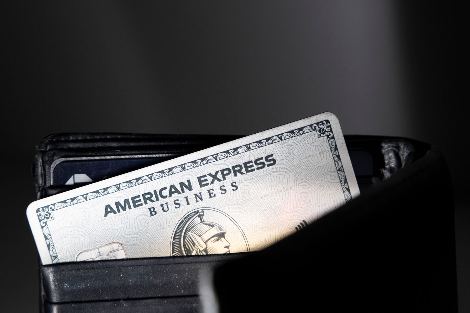 An American Express credit card