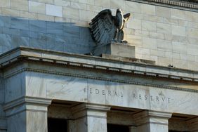 The Federal Reserve Headquarters are pictured on March 21, 2023 in Washington, DC.