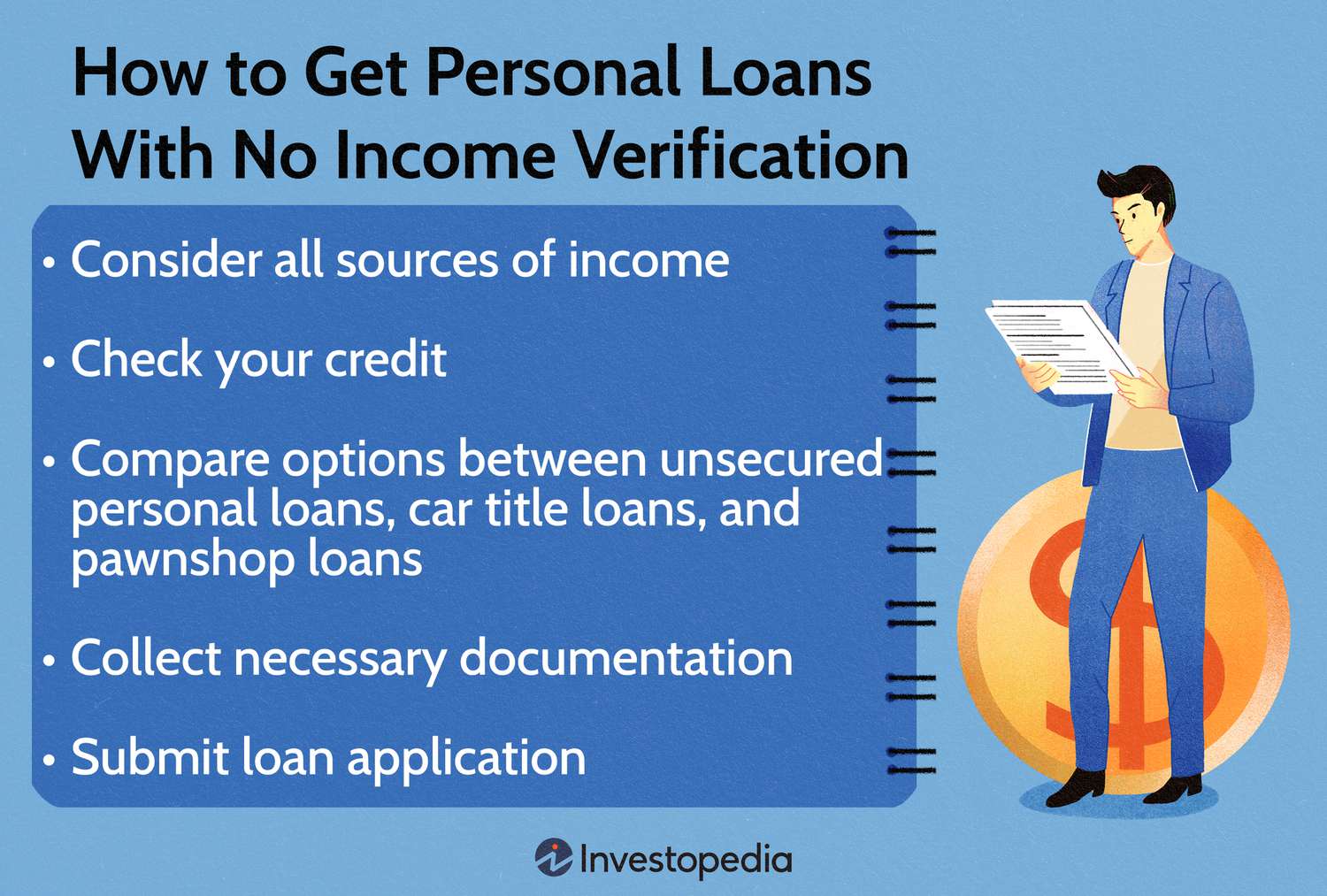 How to Get Personal Loans With No Income Verification