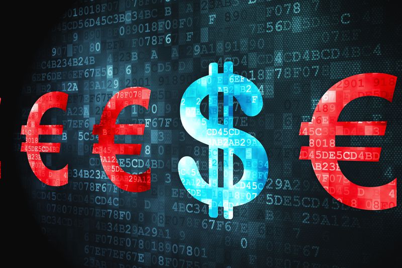Currency denominations over computer code