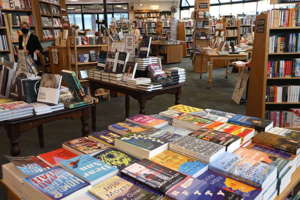 Books at a Bookstore