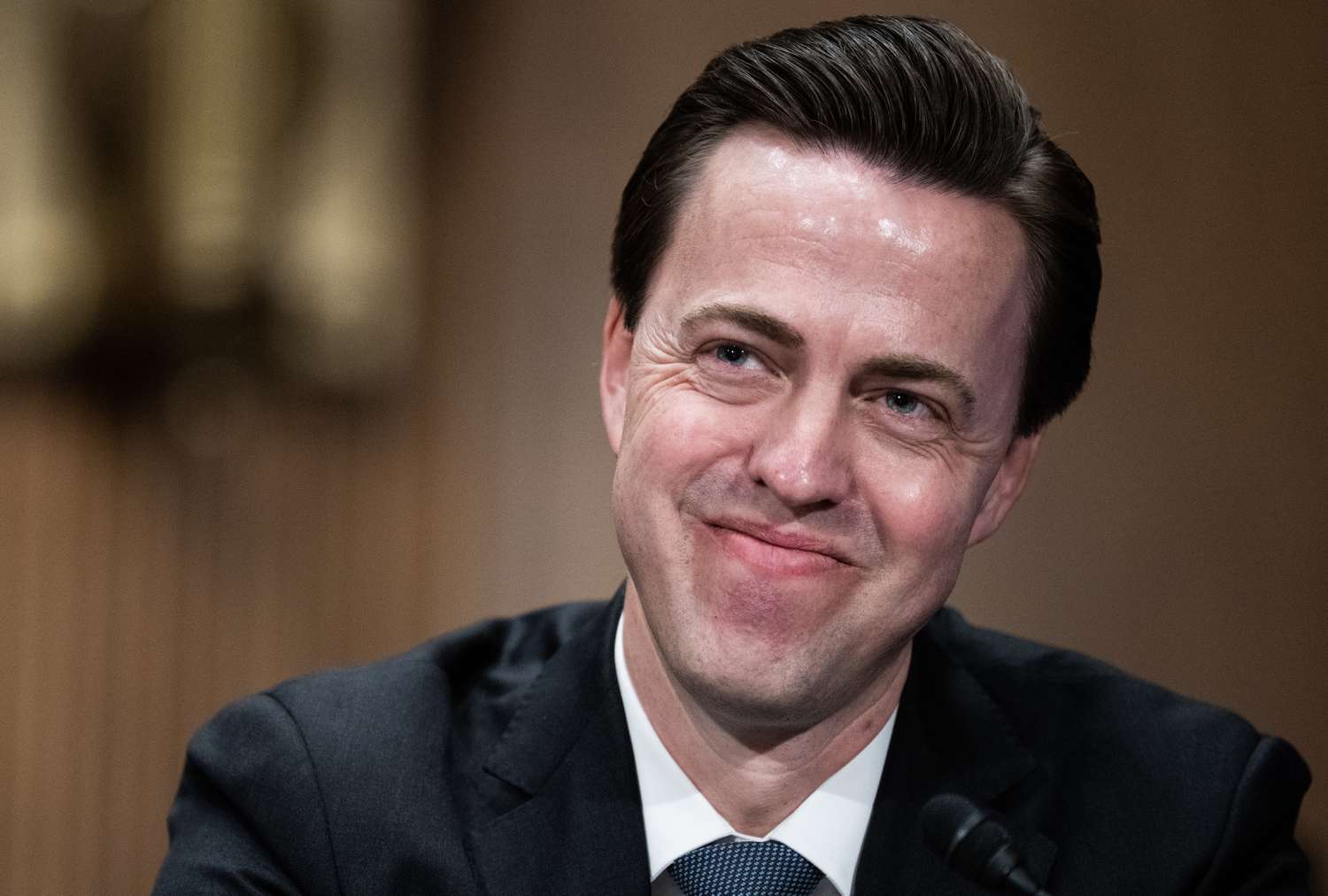 Jonathan McKernan, nominee to be director of the Consumer Financial Protection Bureau, testifies during his Senate Banking, Housing and Urban Affairs Committee confirmation hearing in Dirksen building on Thursday, February 27, 2025.