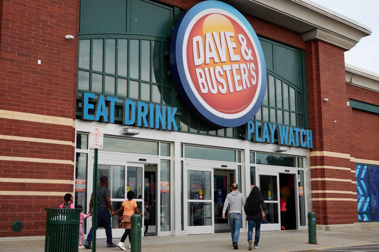 Dave & Buster's in Brooklyn. 