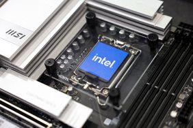 Sample of an Intel chip.
