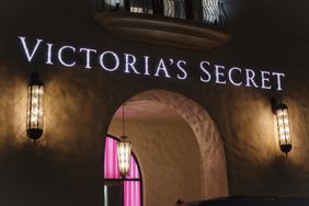 The Victoria's Secret logo outside a store in Las Vegas. 