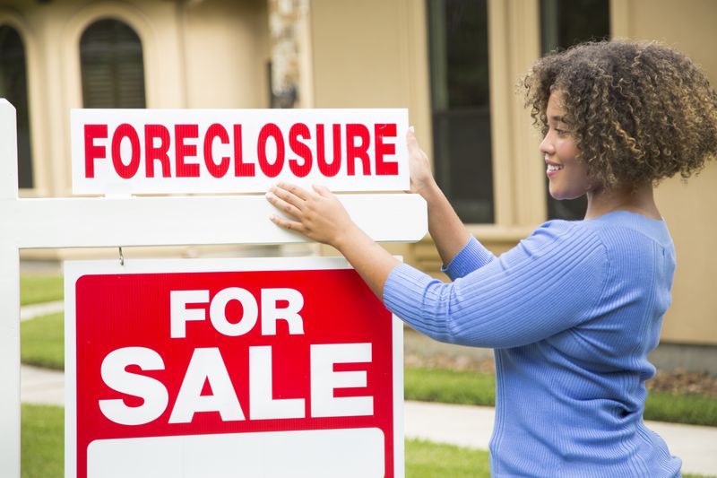 Subprime mortgage sign