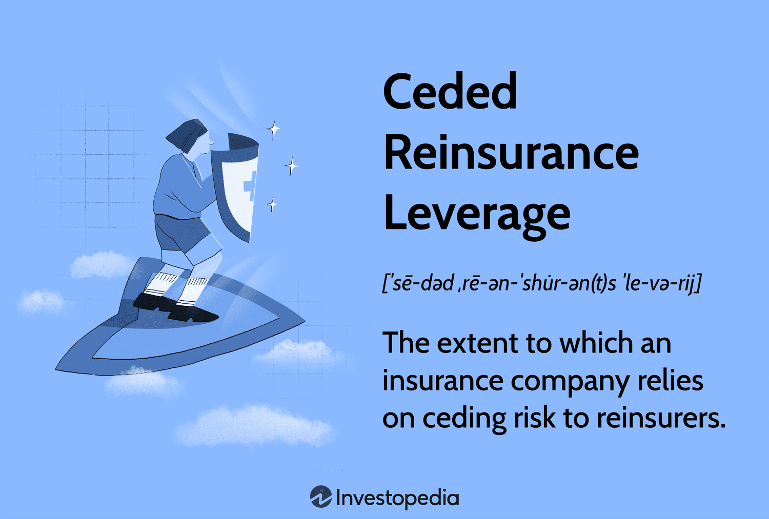 Ceded Reinsurance Leverage: The extent to which an insurance company relies on ceding risk to reinsurers.