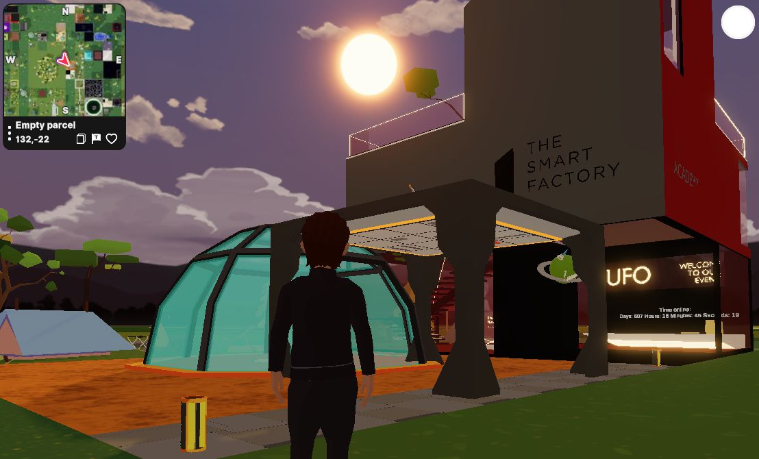Decentraland land view