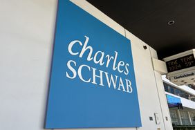 Facade of Charles Schwab office.