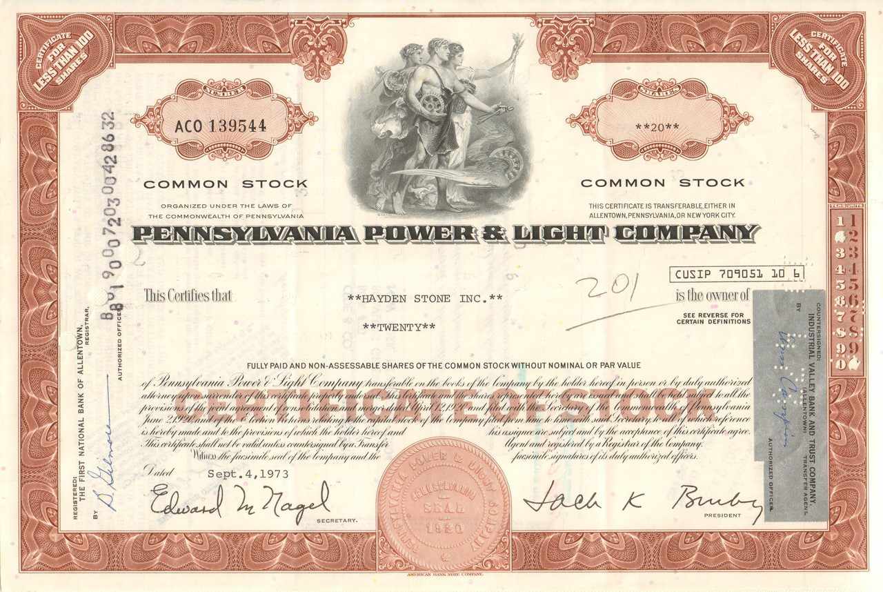 non-assessable stock
