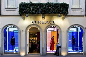 Versace storefront