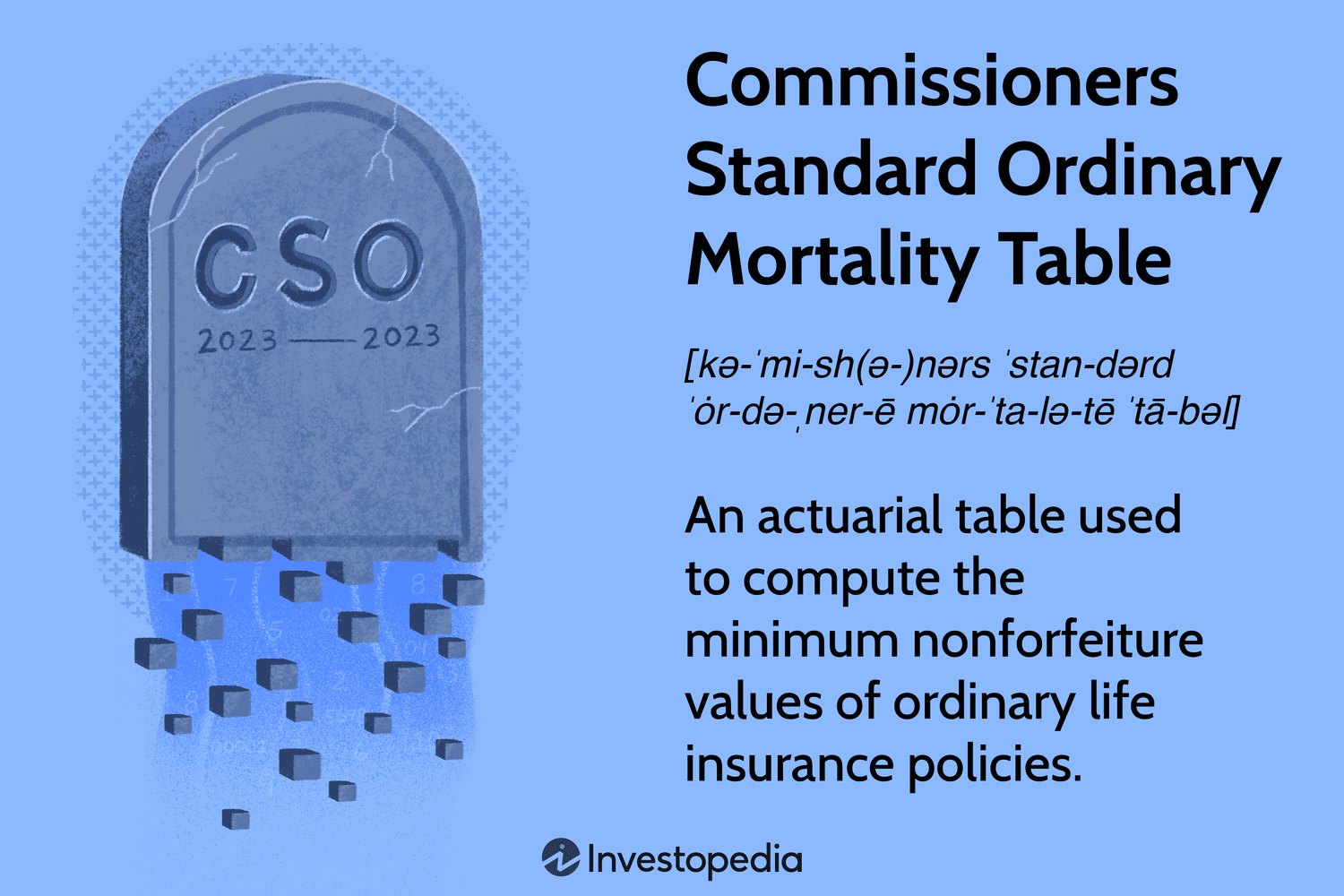 Commissioners Standard Ordinary Mortality Table