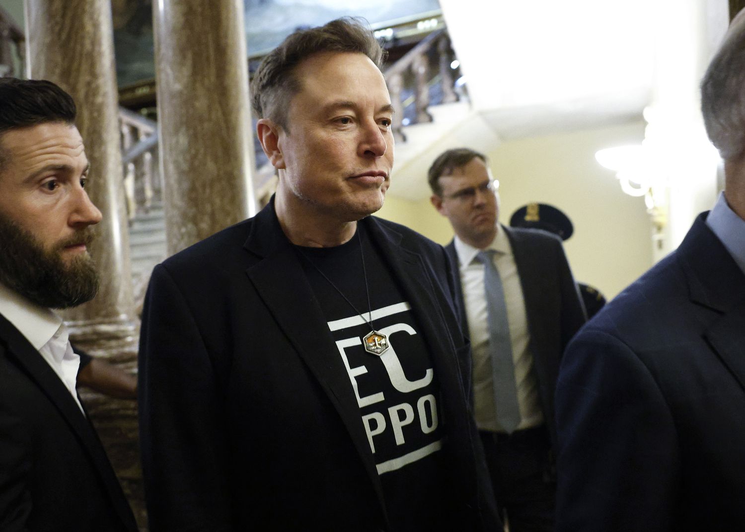 Elon Musk in Washington, D.C., on March 5. 
