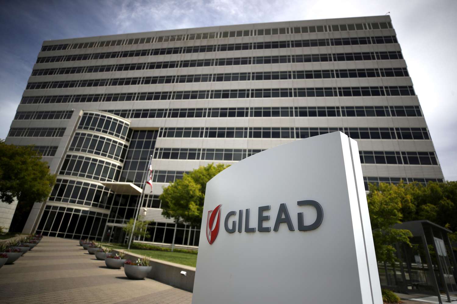 Gilead Sciences Inc. headquarters in Foster City, California