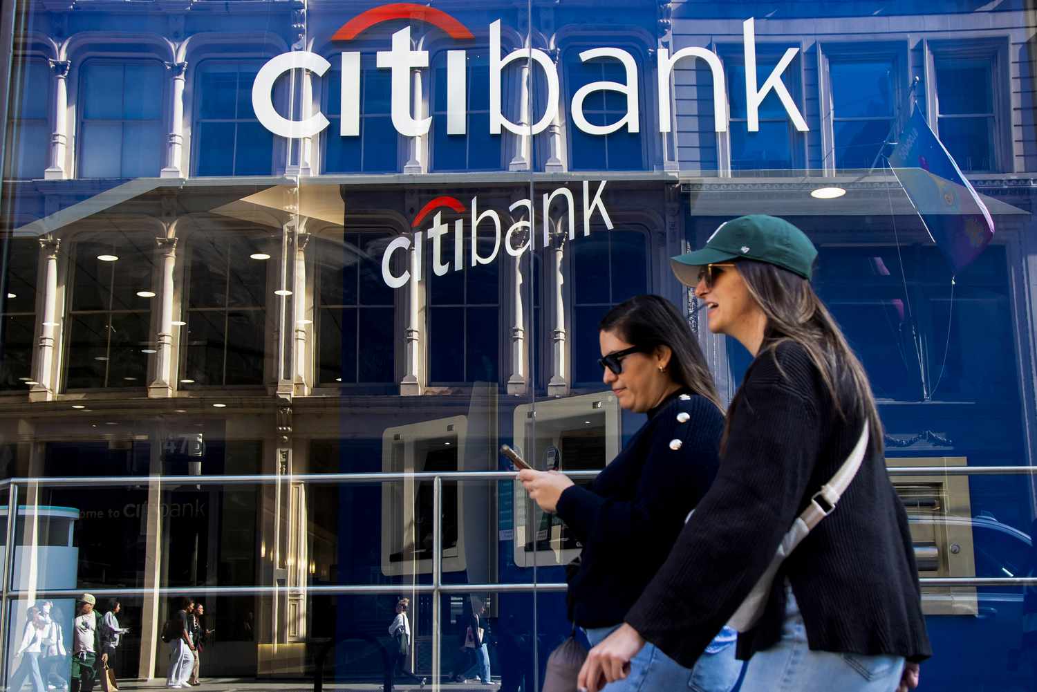A Citibank branch in New York on Oct. 14, 2024