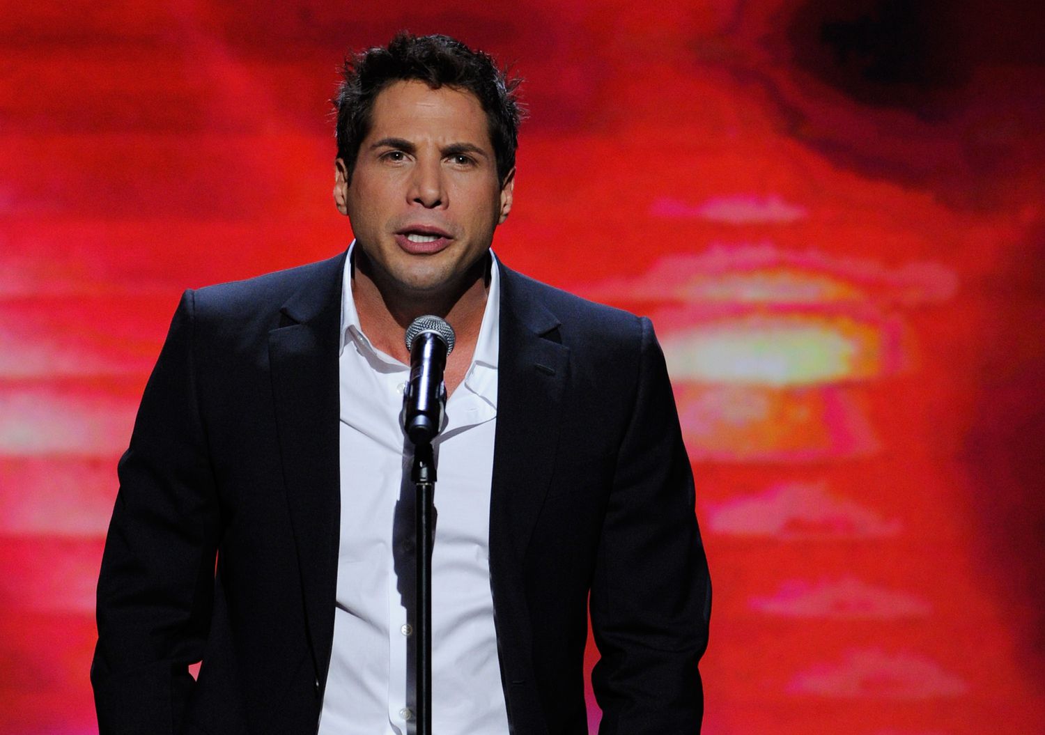 "Girls Gone Wild" founder Joe Francis presents an award during the 29th annual Adult Video News Awards Show at The Joint inside the Hard Rock Hotel & Casino January 21, 2012 in Las Vegas, Nevada.