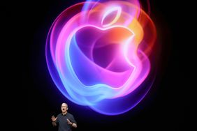 Apple CEO Tim Cook delivers remarks before the start of Apple's "It's Glowtime" event on Sept. 9, 2024