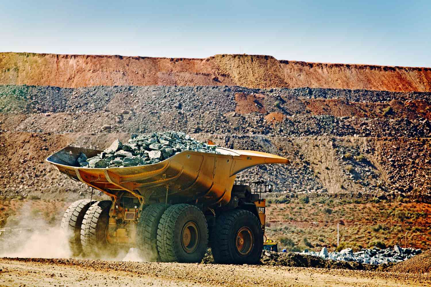 Gold mining operation in Western Australia