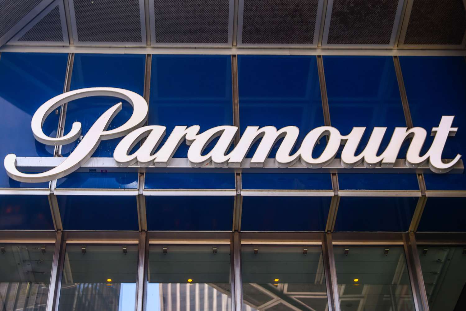 Paramount logo is seen at Times Square in New York City, July 13th, 2024