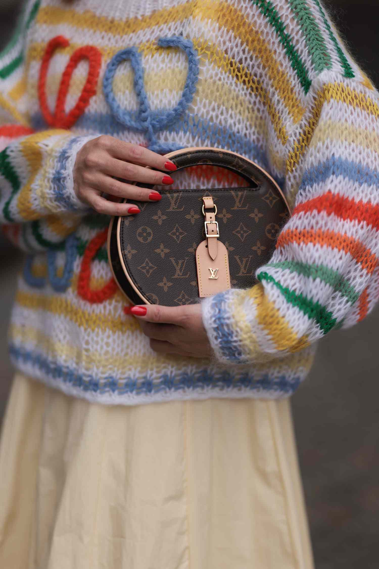 Brown leather bag from Louis Vuitton