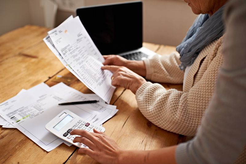 People doing taxes