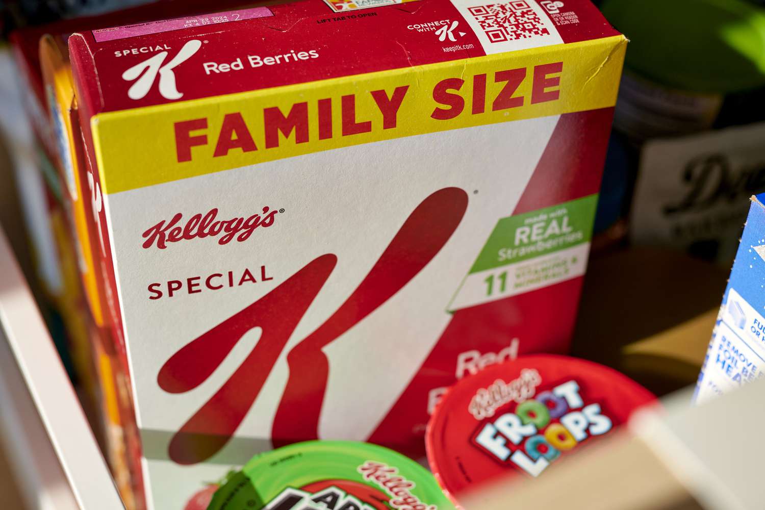 Kellogg's Special K cereal arranged in Germantown, New York, US, on Monday, July 24, 2023.